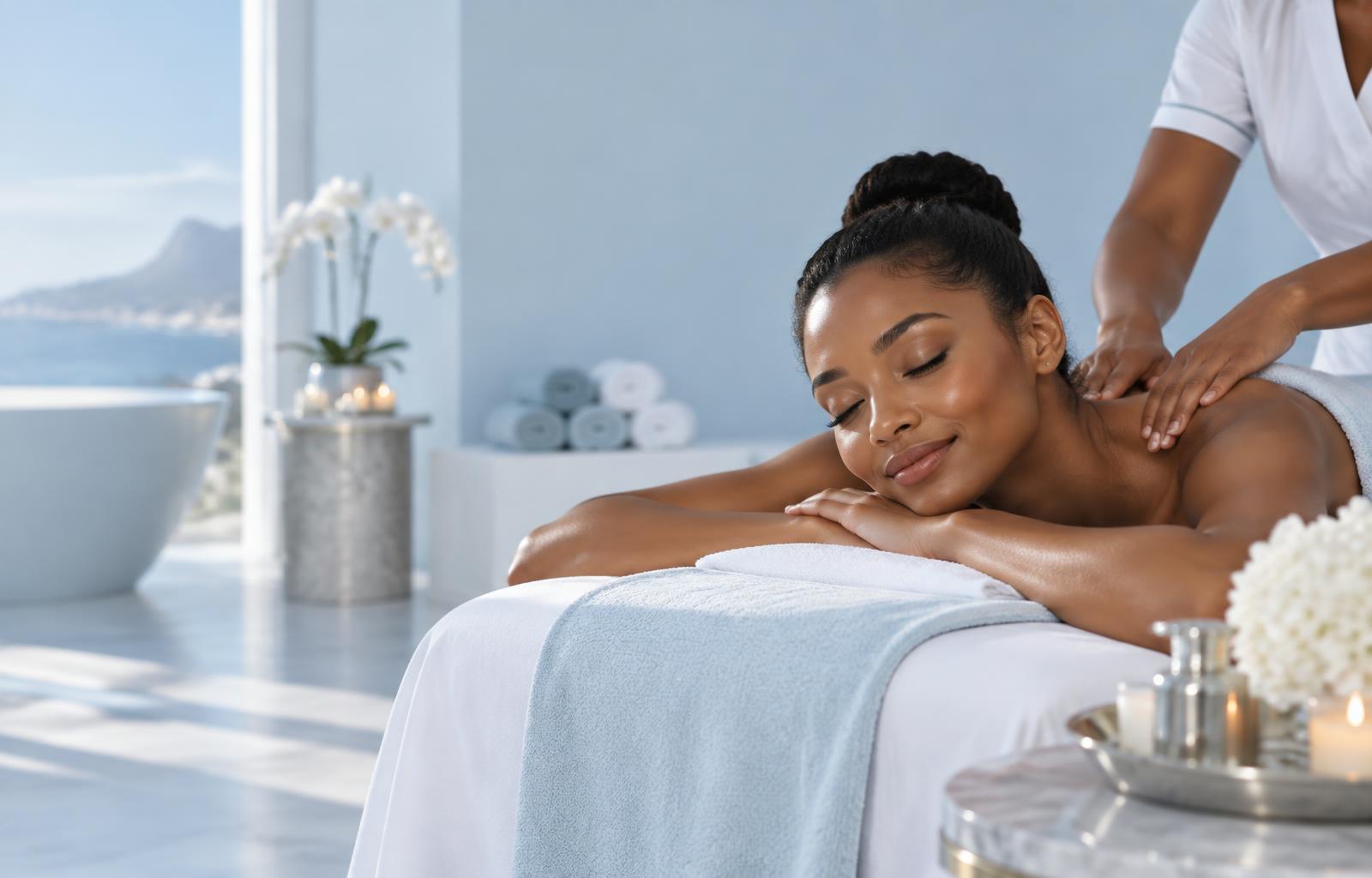 A serene massage experience at a luxury spa